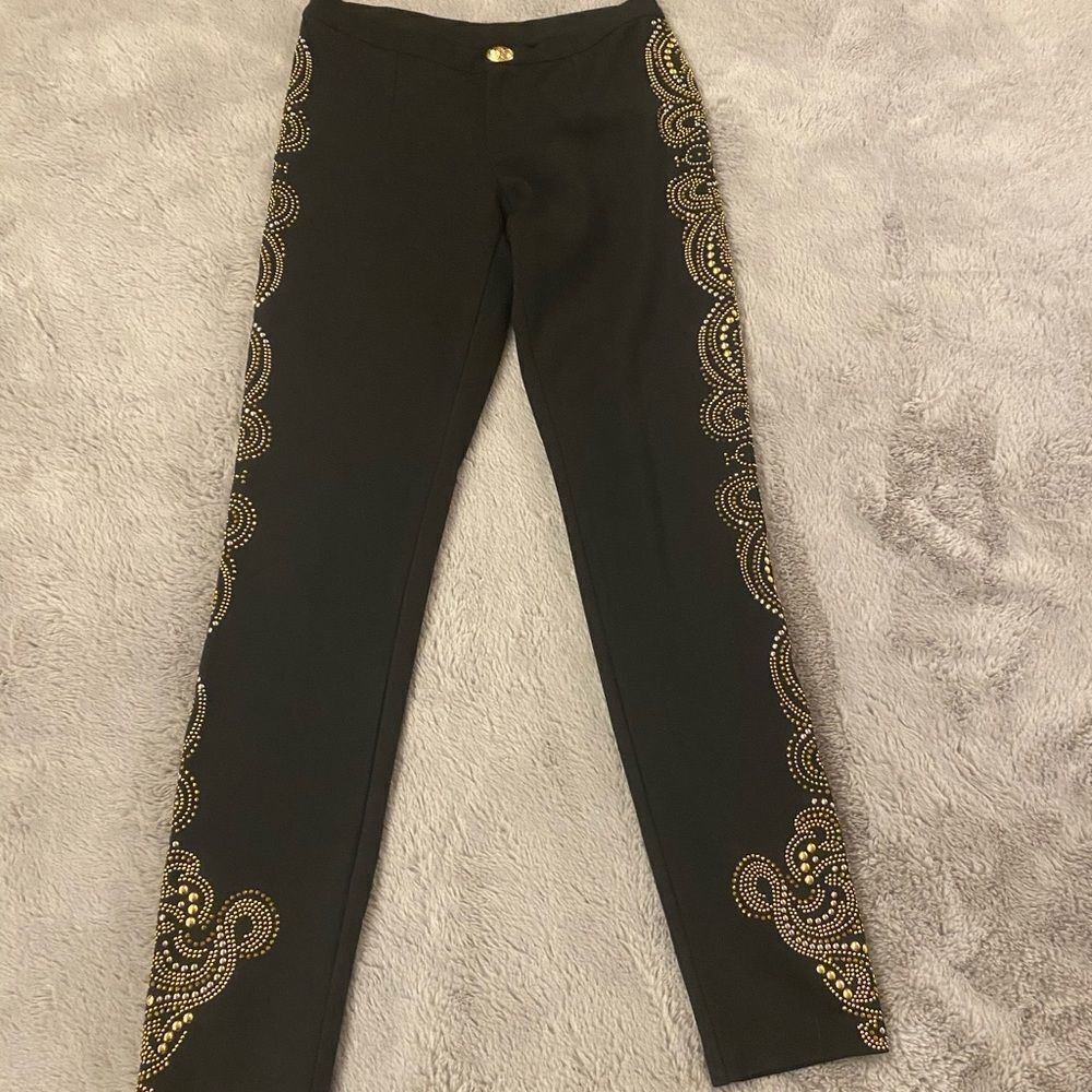 Philipp Plein Couture studded pants, XS